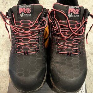 Women's Timberland Pro Powertrain Sport Alloy Toe Work Sneaker - 9W